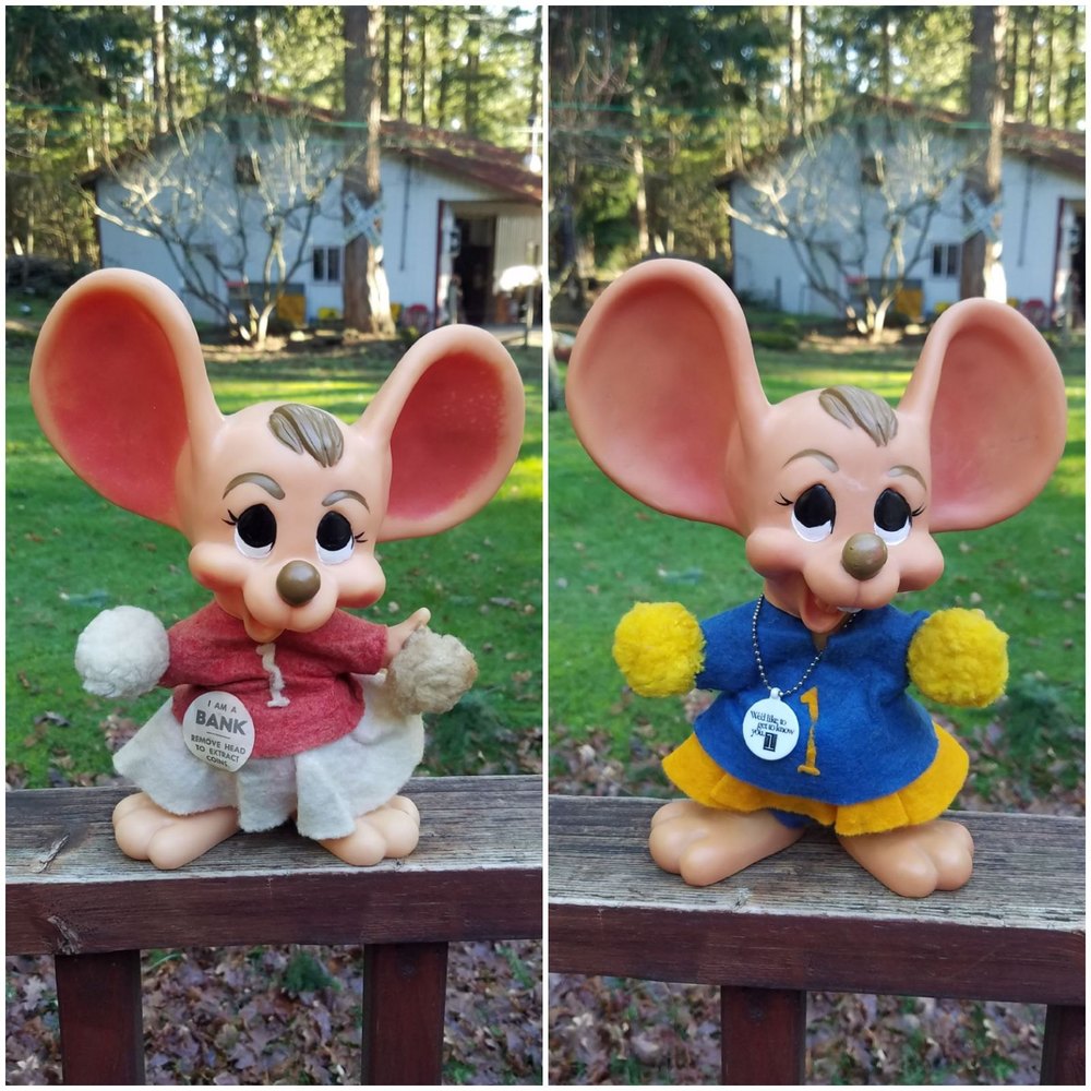 Vintage Royalty Industries Mouse Banks (2)